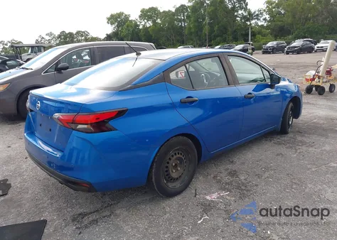 2021 Nissan Versa S Xtronic Cvt z USA, uszkodzony, nr VIN 3N1CN8DV3ML876351